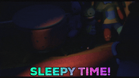 Sleepy Time Night Night Bear GIF