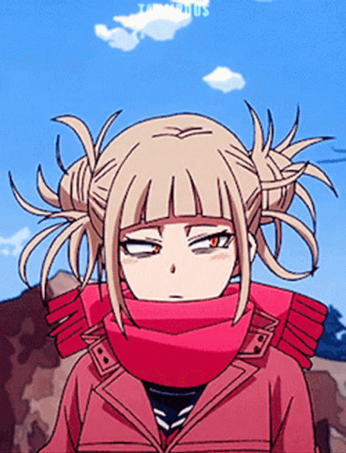 Sleepy Toga Himiko GIF
