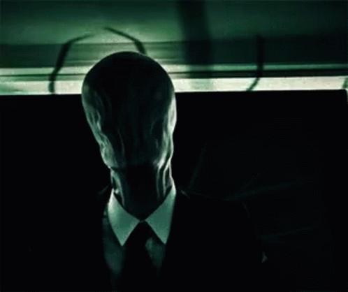 Slenderman And His Tentacles GIF