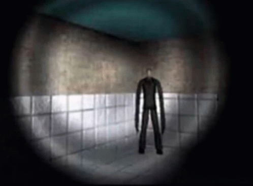 Slenderman Standing On The Corner GIF