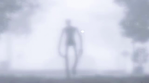 Slenderman Walking Boastfully GIF
