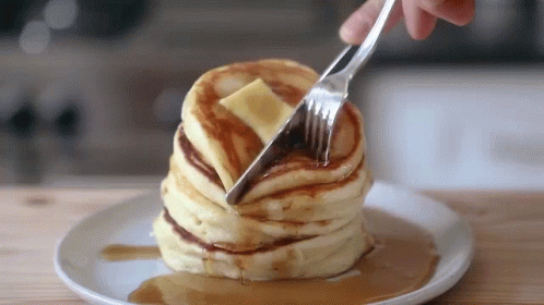 Slicing Tower Pancake GIF