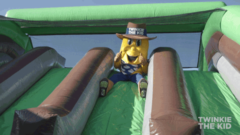 Slide Twinkie Playful Glide GIF