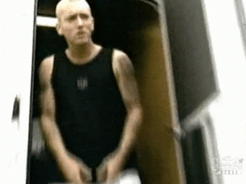 Slim Shady Eminem Shrugging Shoulder GIF