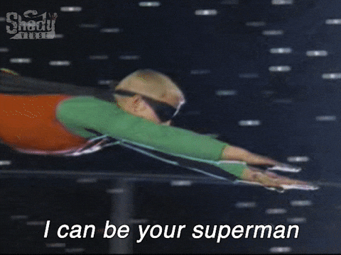 Slim Shady Marshall Bruce Mathers Iii Flying GIF