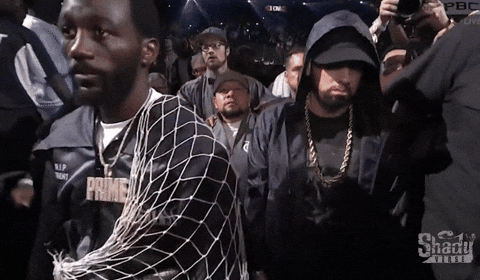 Slim Shady Terence Crawford Boxing Event GIF