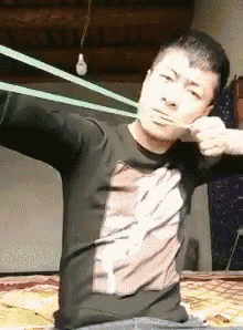 Sling Shot Epic I Hurt Myself Today GIF