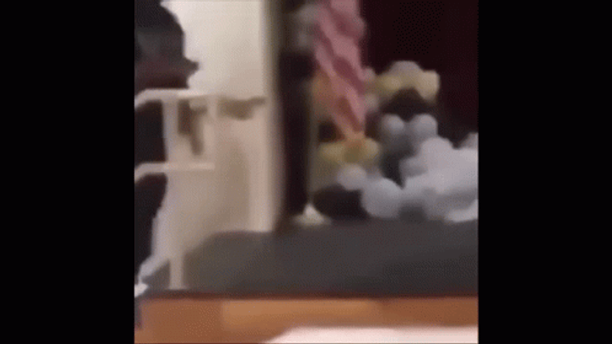 Slipping Before Backflip  GIF