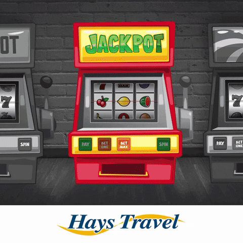 Slot Machine Jackpot 70k Hays Travel GIF