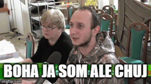 Slovakia Daniel Som Talking GIF