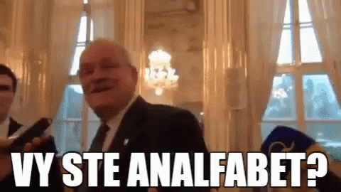Slovakia President Ivan Gašparovič GIF