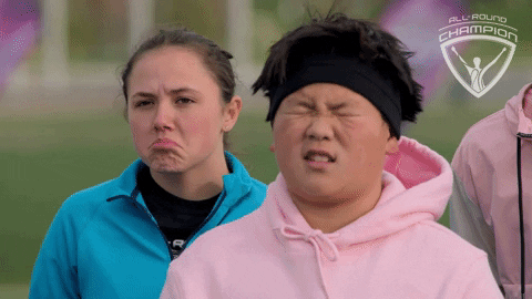 Slow Blink Cringe Eye Roll GIF