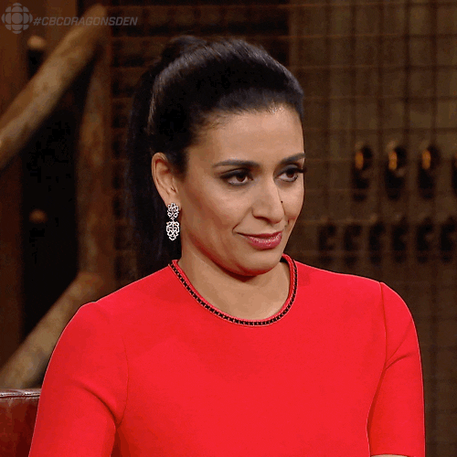 Slow Blink Manjit Minhas Head Tilt GIF