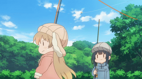 Slow Fishing Anime Loop GIF