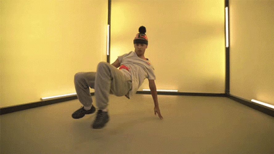 Slow Motion Breakdancing GIF
