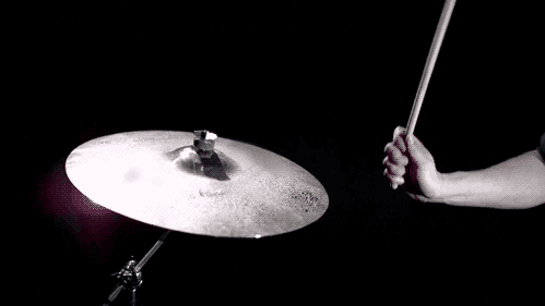 Slow Motion Cymbal GIF