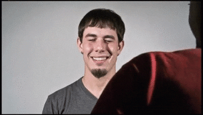 Slow Motion Distorted Face Slap GIF