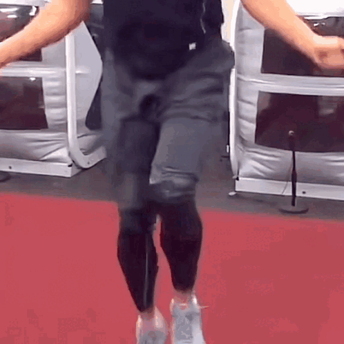 Slow Motion Jumping Jacks GIF