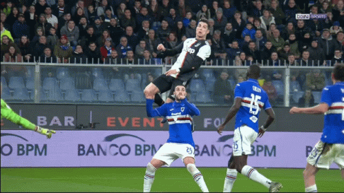 Slow Motion Ronaldo Goal GIF