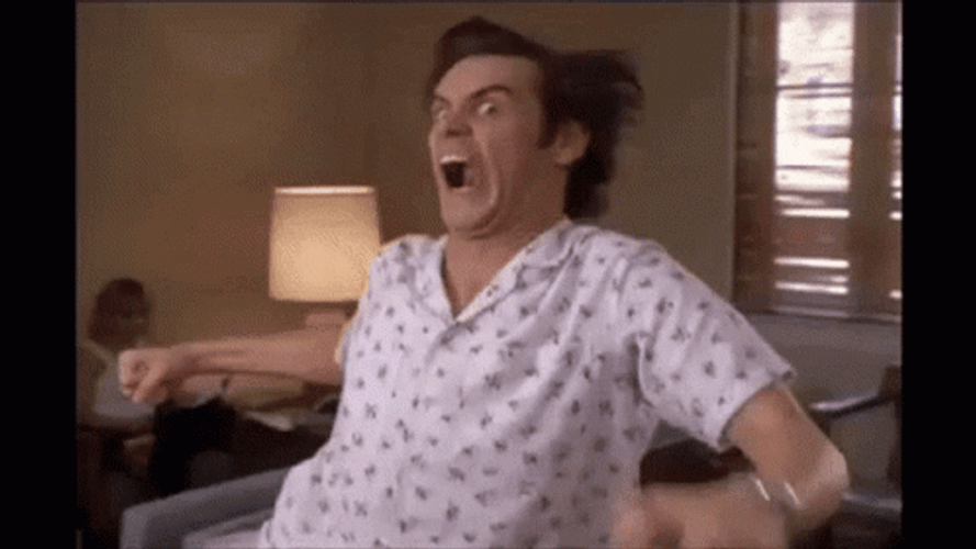 Slow Motion Run Jim Carrey Ace Ventura GIF