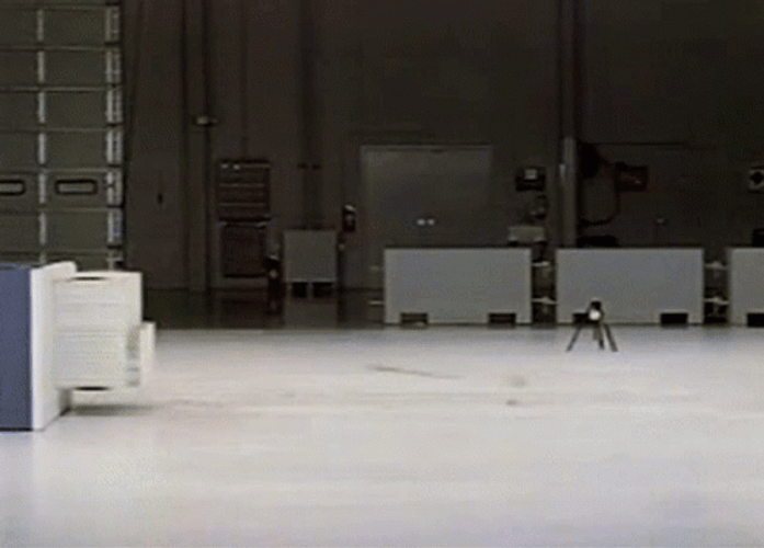 Slow Motion Van Crash Simulation GIF