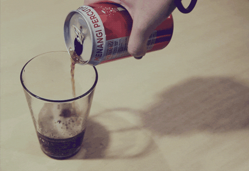 Slow Pouring Soda In Can GIF