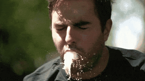 Slow Projectile Vomit Motion GIF