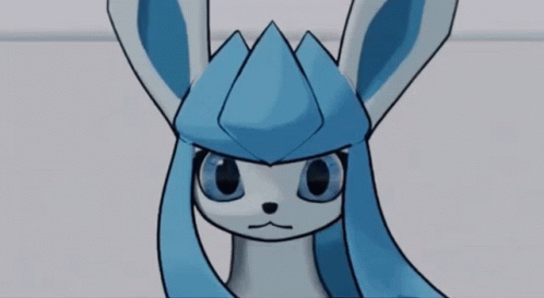 Slow Spin Pokemon Glaceon GIF