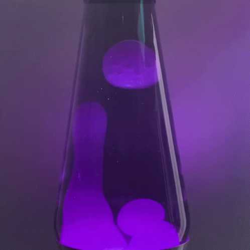 Slowly Moving Purple Lava Lamp GIF