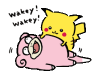 Slowpoke Pokemon Sticker GIF