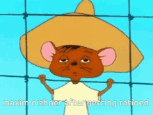 Slowpoke Rodriguez Tired Mouse Face GIF