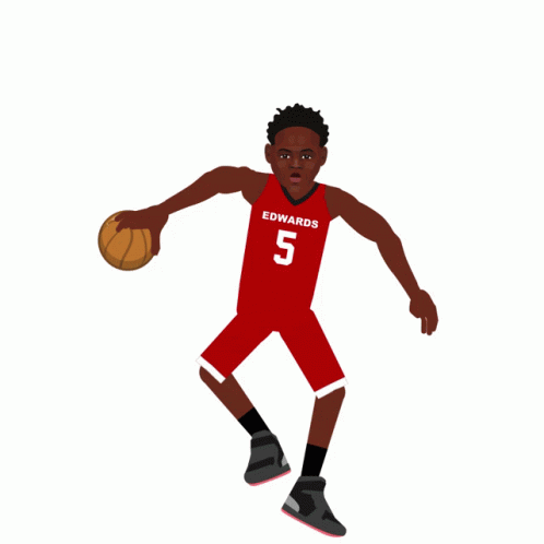 Slum Dunk Animated Anthony Edwards GIF