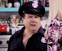 Slutty Cop Danny Devito Offended GIF