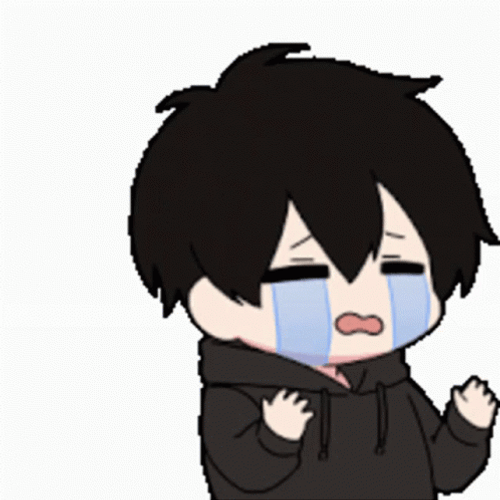 Small Cute Boy Anime Cry GIF