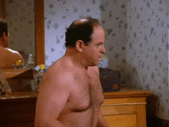 Small George Constanza Was In The Pool GIF
