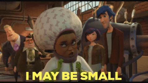 Small Girl Can Still Beat You Up GIF