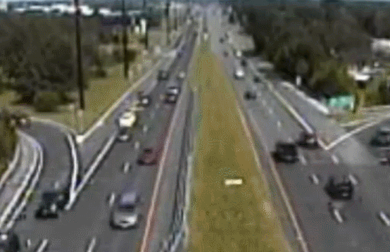 Small Plane Highway Emergency Landing GIF