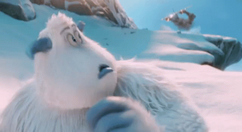 Smallfoot Migo Running From Plane GIF