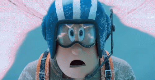 Smallfoot Scared Percy And Migo GIF