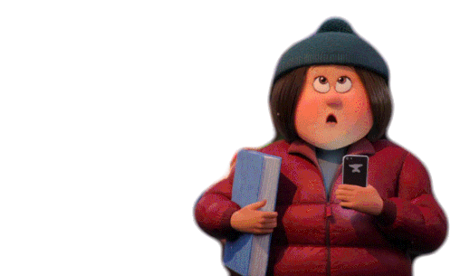 Smallfoot Stunned Lady GIF