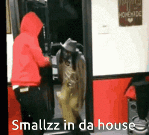 Smallzz In Da House Pimp Walk GIF