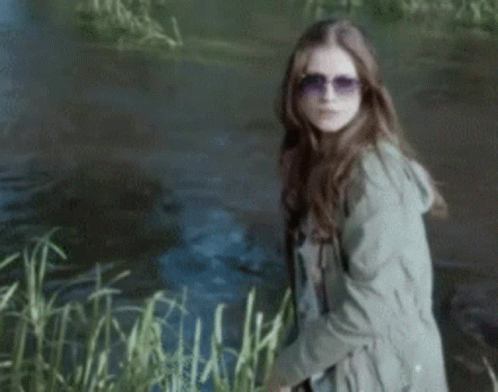 Smart Clever Girl In The Lake GIF