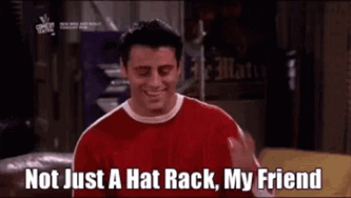 Smart Meme Friends Joey Tribbiani GIF
