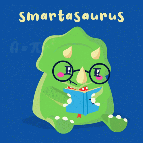 Smartasaurus Smart Dinosaur GIF