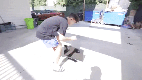 Smashing Computer Outraged Young Man GIF