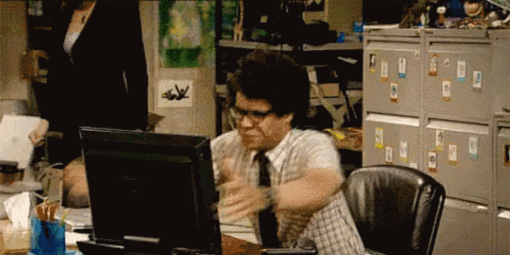 Smashing Computer Classic Series Clip GIF
