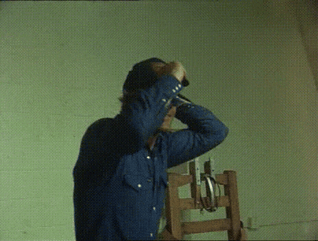 Smashing Through Wall See Ya GIF