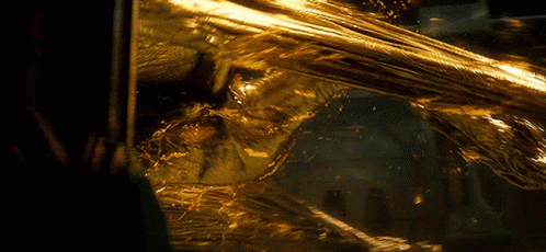 Smaug Bathed With Liquidized Gold GIF