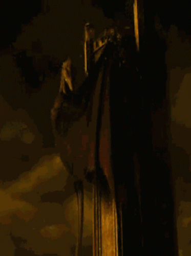 Smaug Flying Around Spewing Fire GIF