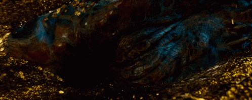 Smaug Suddenly Opened Eyes GIF